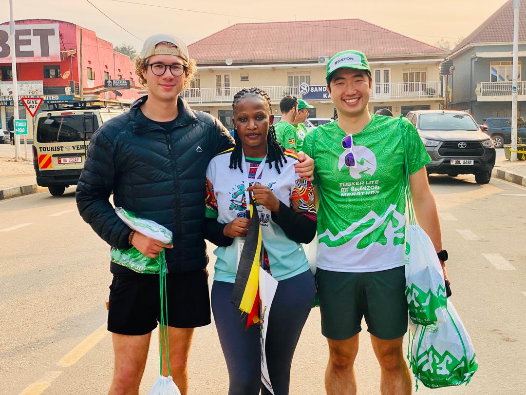 The shakeout run is done ✅ The vibe is real at the #TuskerLiteRwenzoriMarathon. Runners from across the globe are already here—are you? Don’t miss out 🏃‍♀️🌍