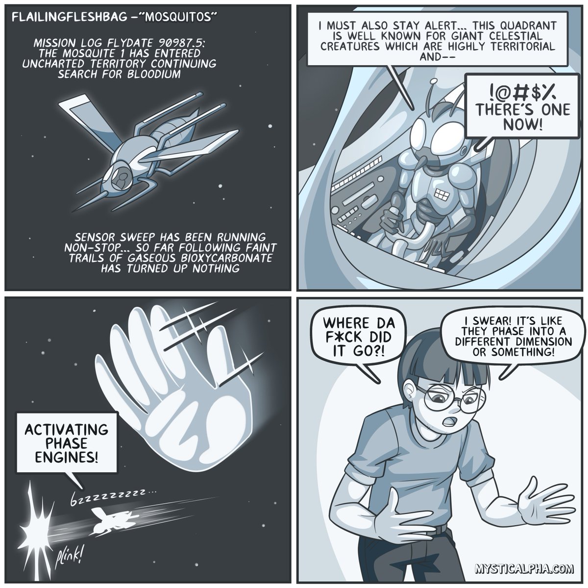 that fleshbag's full of bloodium #comic #webcomic