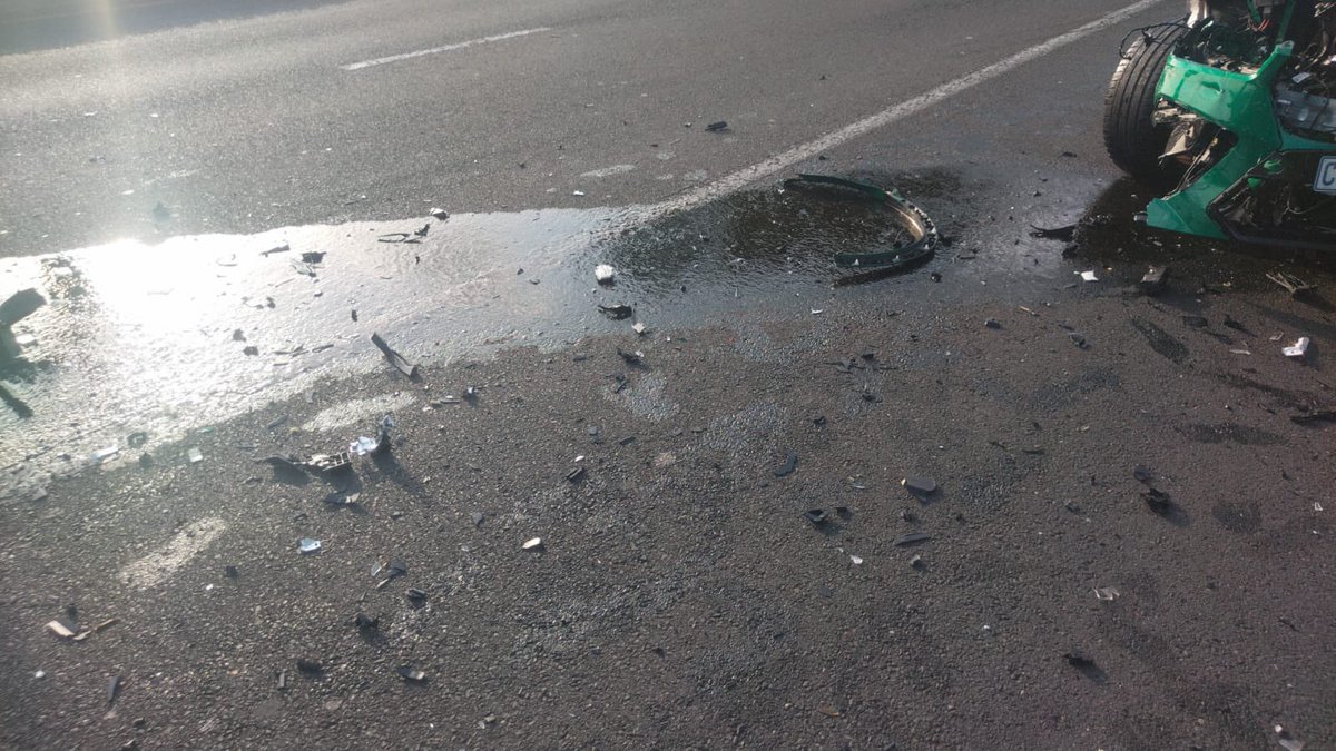 Time - 16:05
Date - 22 August 2025

2 Car MVC
Millennium Bridge
Gateway 
Roadstar Towing On Scene 

#KZNTRAFFIC #TRAFFIC247KZN