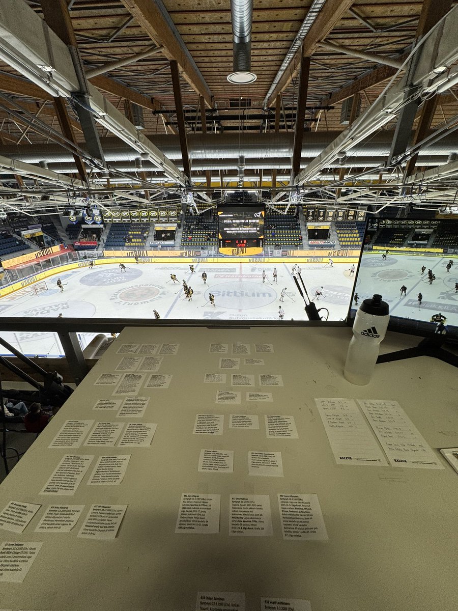 Hokia! Kaleva Livessä Kärpät - JYP käyntiin tuota pikaa! 🔥

#Kärpät #JYP #Liiga