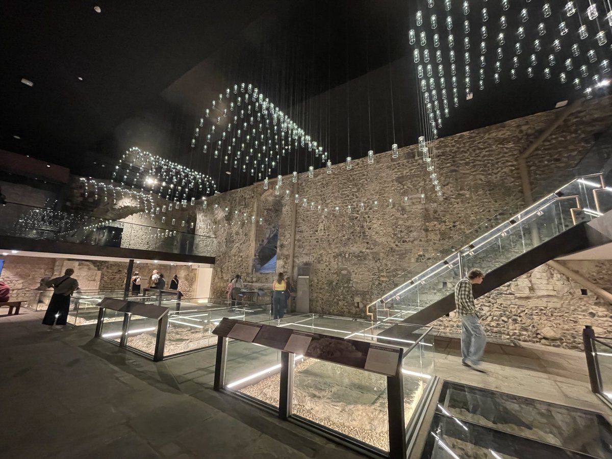 A triumph! I’m extremely impressed with the skilful blending of old and new at ⁦<a href="/NorwichCastle/">Norwich Castle</a>⁩ that has made the archaeology of the Norman Castle legible and given visitors a varied and engaging experience. Huge congratulations to ⁦<a href="/NorfolkMuseums/">Norfolk Museums</a>⁩ &amp; its design team