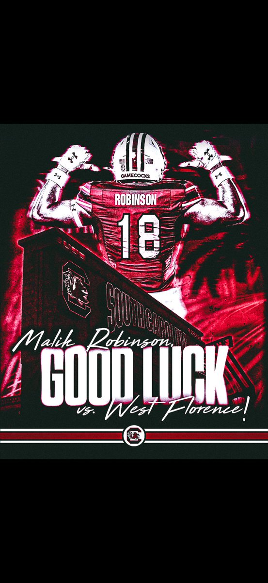_MalikRobinson_'s tweet image. Appreciate the love from USC Gamecoks!!🤙🏾🤙🏾