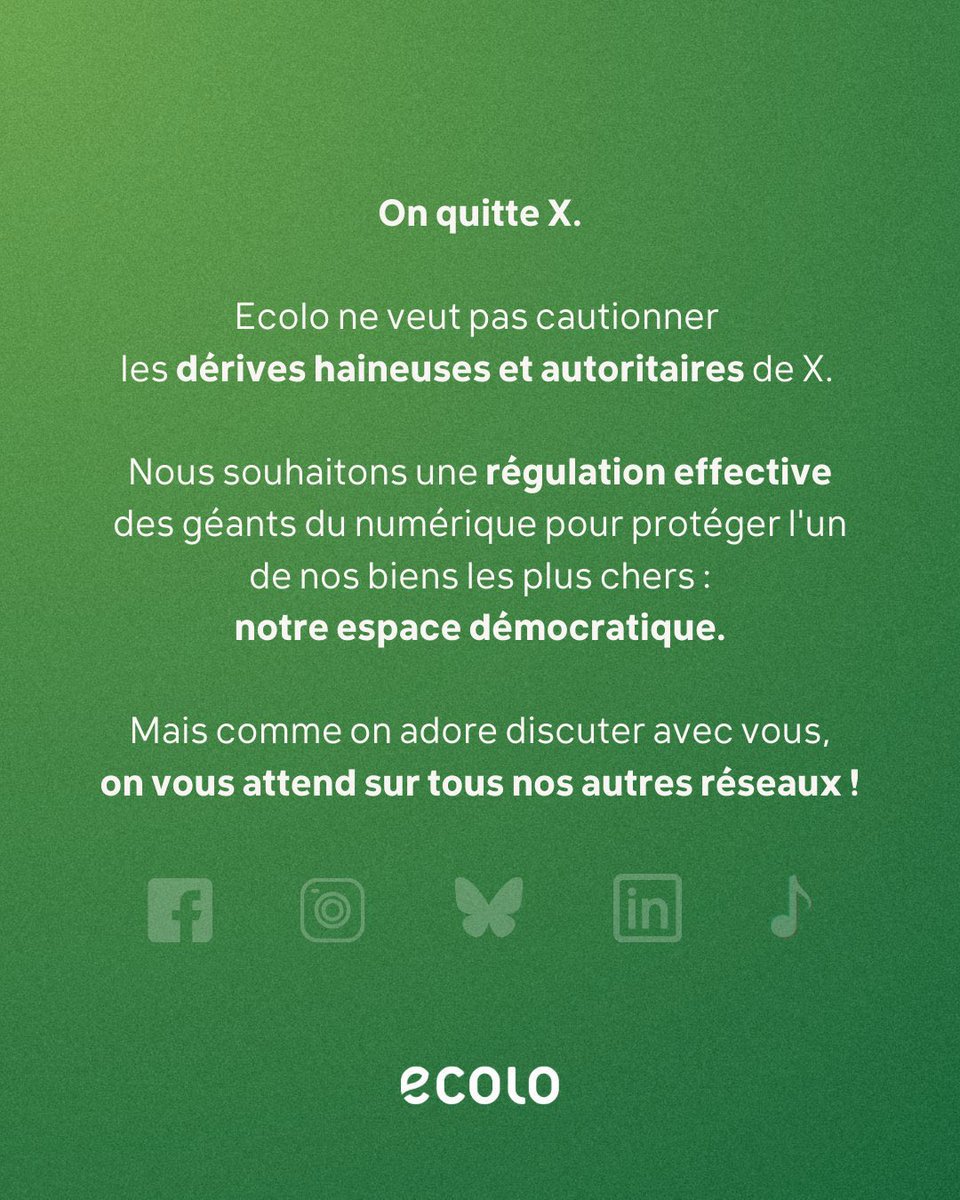 <a href="/RajaeMaouane/">Rajae Maouane 🌎🌻</a> Rappel : votre parti ne souhaite pas que vous vous exprimiez sur X.