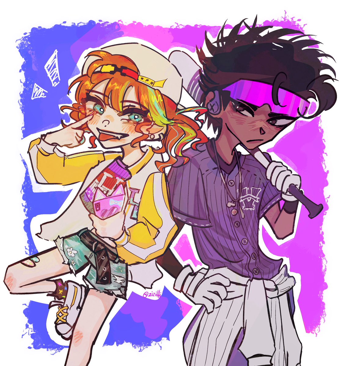 Besties :&gt; #idv #GanjiGupta #lilybarriere #OPH #BLK