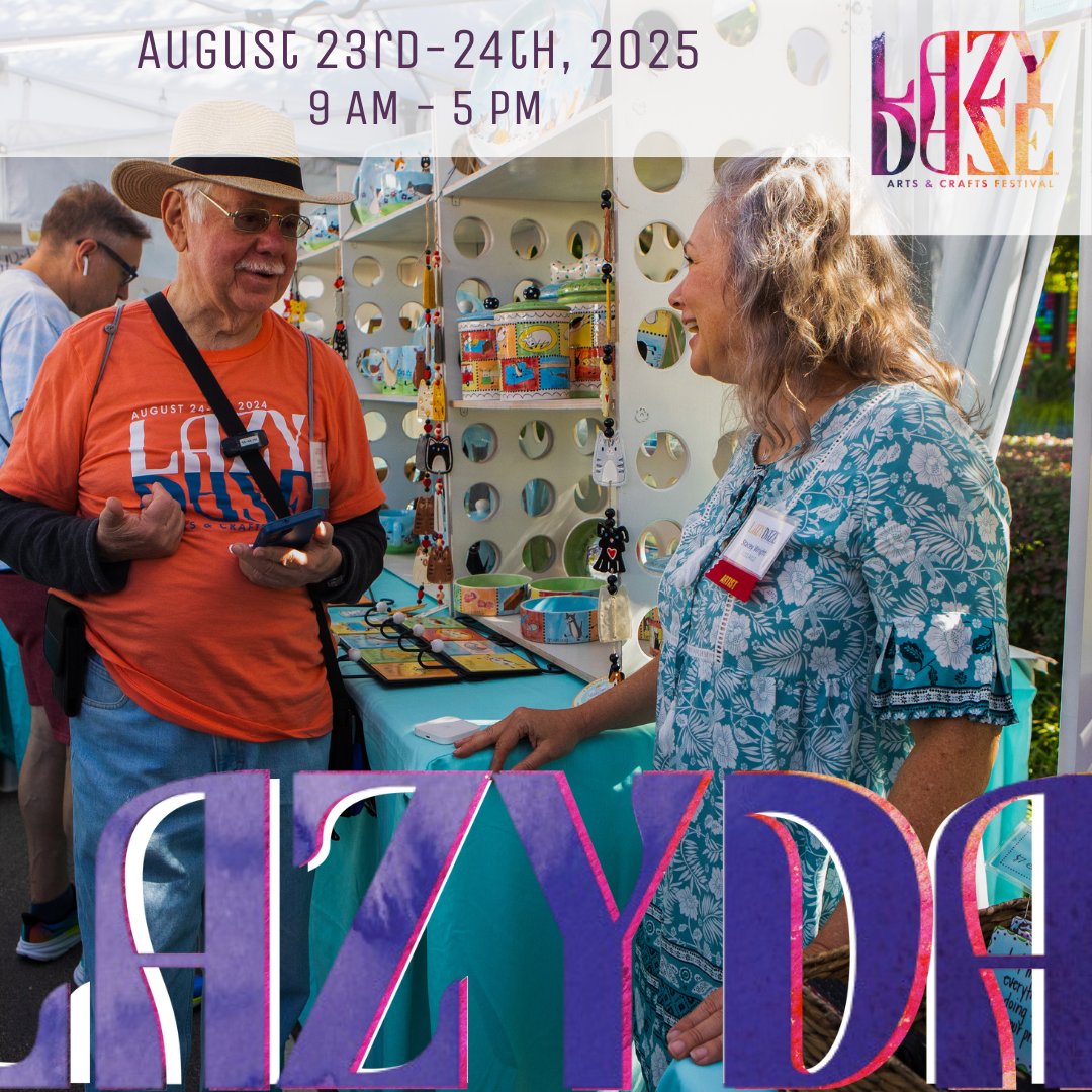 ABC11Together's tweet image. Ready for a weekend of fun, artistry and community? Come to Cary Lazy Daze to see some art from over 300+ artists, grab something to eat and enjoy performances, activities and more! 🎨🎉

August 23rd - 24th 9 AM - 5PM 
Town Hall Campus, Downtown Cary