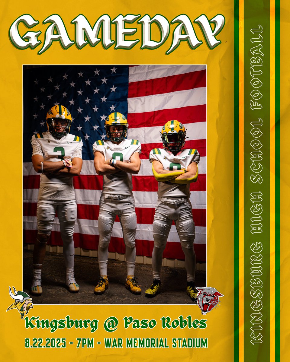 Let the games begin!!! Viking Football 2025