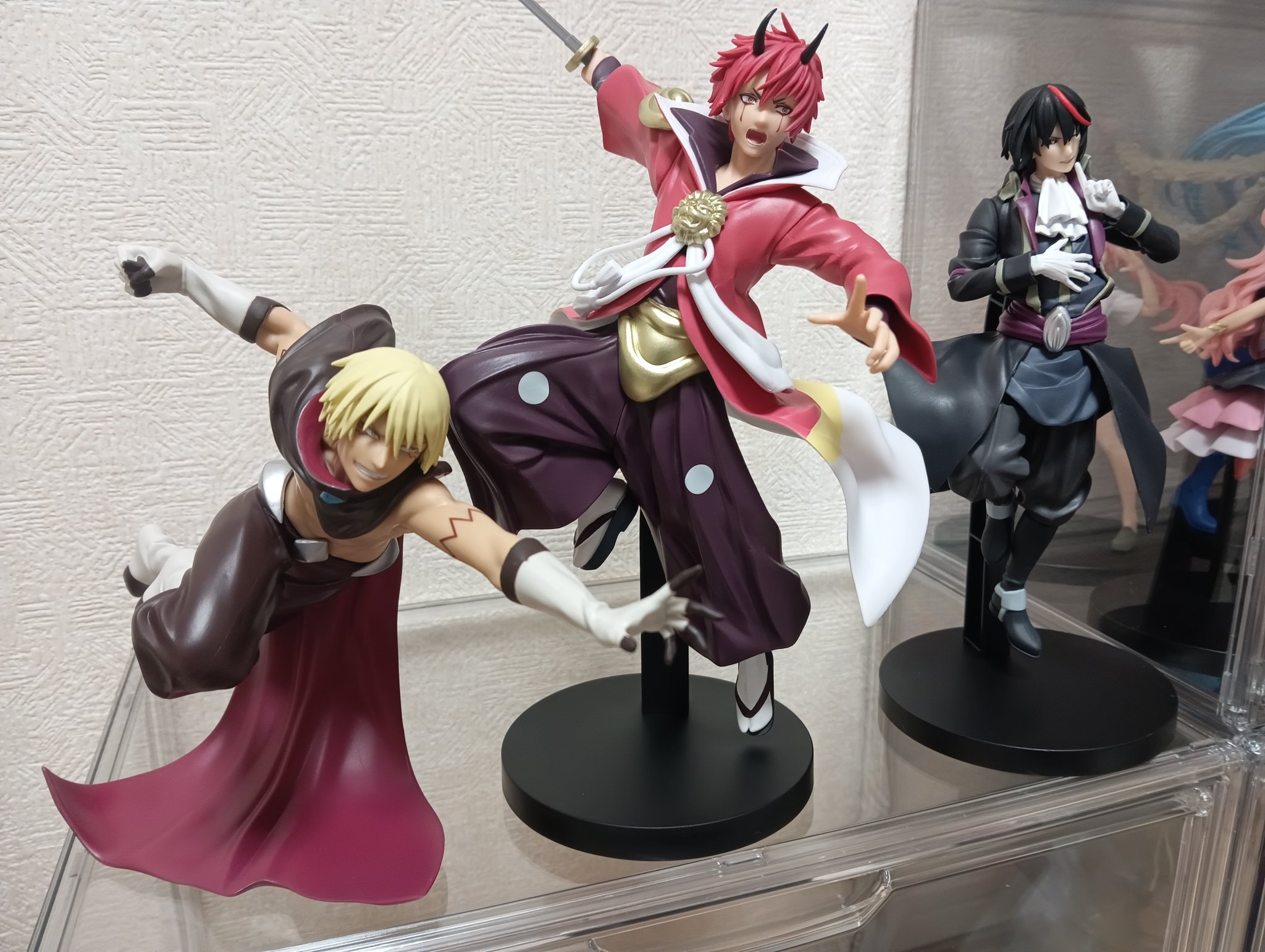 転スラ　プライズ　フィギュア（ベニマル、ディアブロ、ヴェルドラ） sunson(さんさん) on X: 