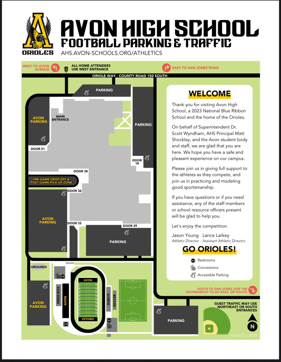 DCHS Athletics (@dchs_athletics) on Twitter photo Information for tonight’s <a href="/DCHawkFootball/">DCHS Football</a> game at Avon!
Ticket link: public.eventlink.com/tickets?t=1357…
To prevent long lines at the gate, purchase your tickets in advance! Information for tonight’s <a href="/DCHawkFootball/">DCHS Football</a> game at Avon!
Ticket link: public.eventlink.com/tickets?t=1357…
To prevent long lines at the gate, purchase your tickets in advance!