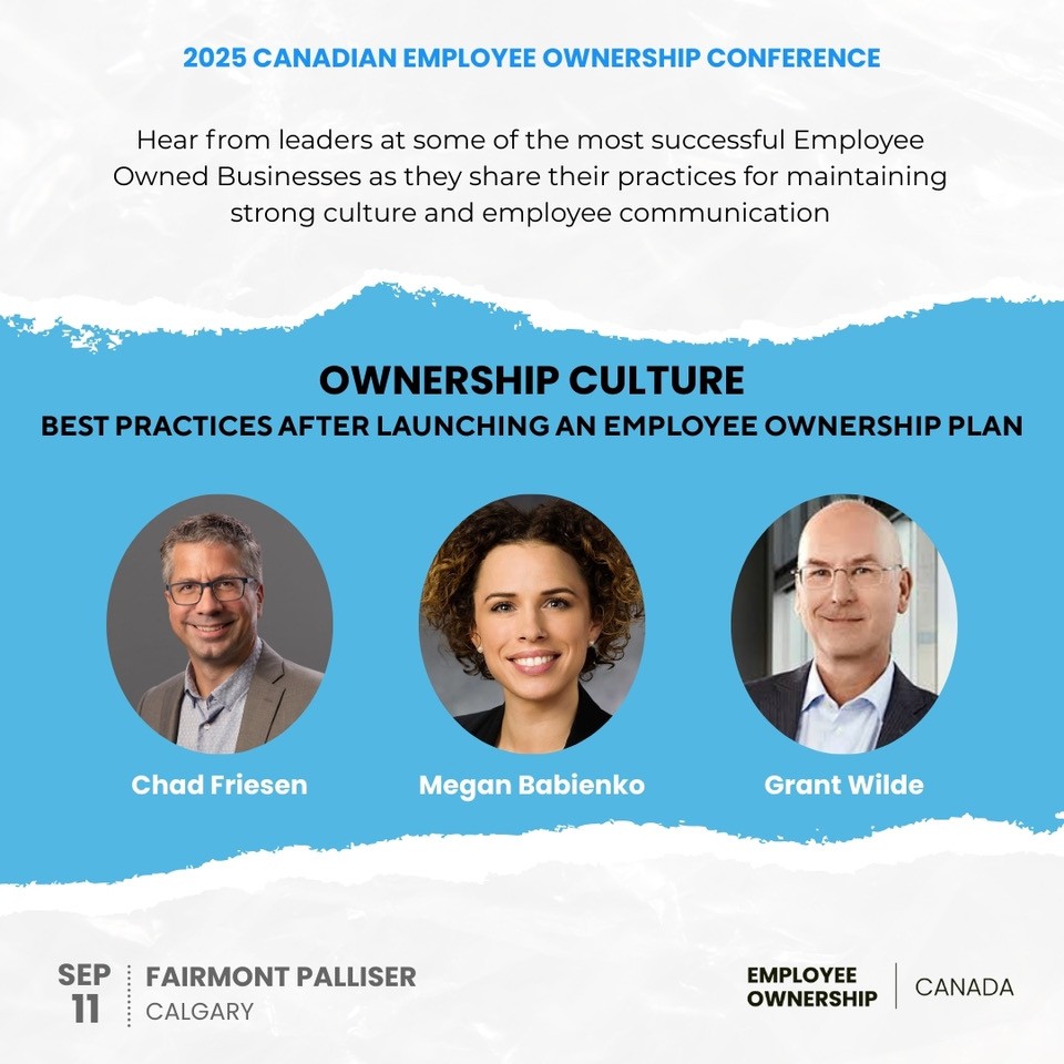 Spartan is excited to announce our former President &amp; CEO, Grant Wilde, will be speaking at the upcoming EOC Conference where he’ll share how being 100% Canadian employee-owned fuels our culture, benefits our customers, and strengthens our communities.