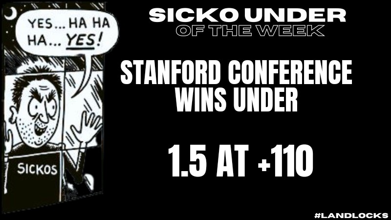 Looks like <a href="/TedFlintKansas/">Ted Flint</a> cooked up a season long sicko under for you.