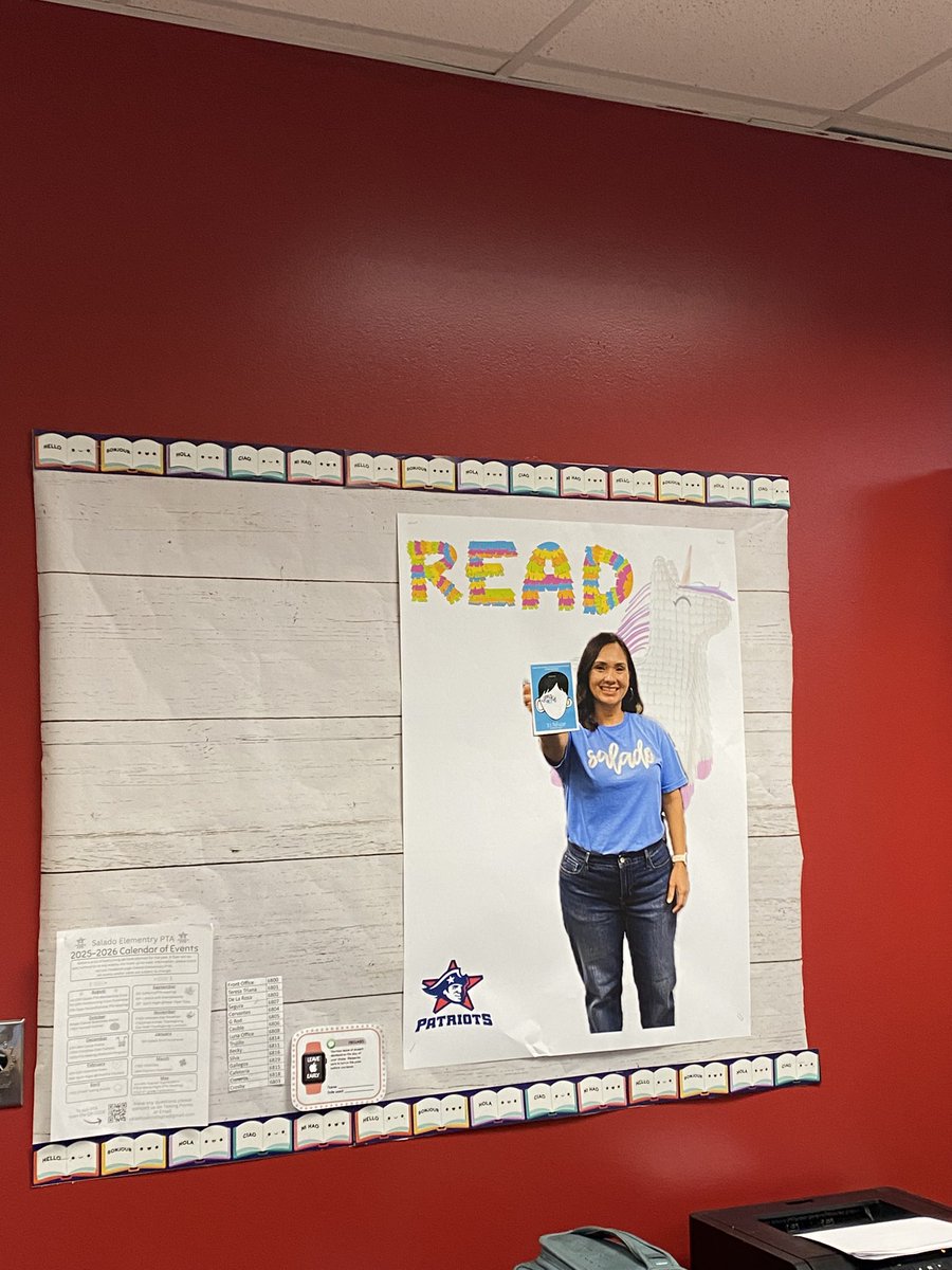 Salado Elementary Library (@saladoreads) on Twitter photo Promoting Reading School Wide with our #SaladoPatriots Read Posters - where will you spot one on campus? <a href="/ECISDreads/">ECISDreads</a> <a href="/ECISDtweets/">East Central ISD</a> Promoting Reading School Wide with our #SaladoPatriots Read Posters - where will you spot one on campus? <a href="/ECISDreads/">ECISDreads</a> <a href="/ECISDtweets/">East Central ISD</a>