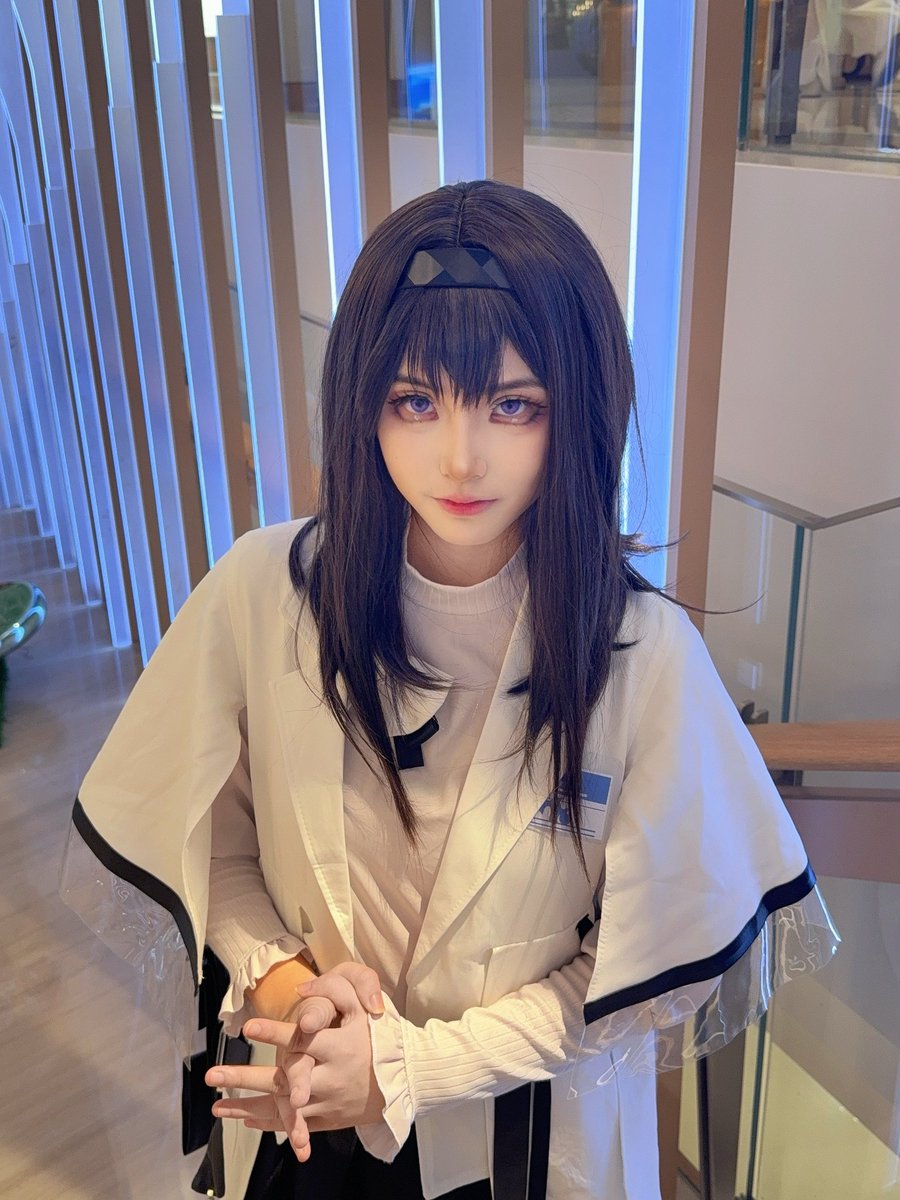 BackYard_Neko's tweet photo. 嗯，有女鬼那味了
代价就是之后穿什么都像赛博女鬼 https://t.co/UAJ55yRIh0