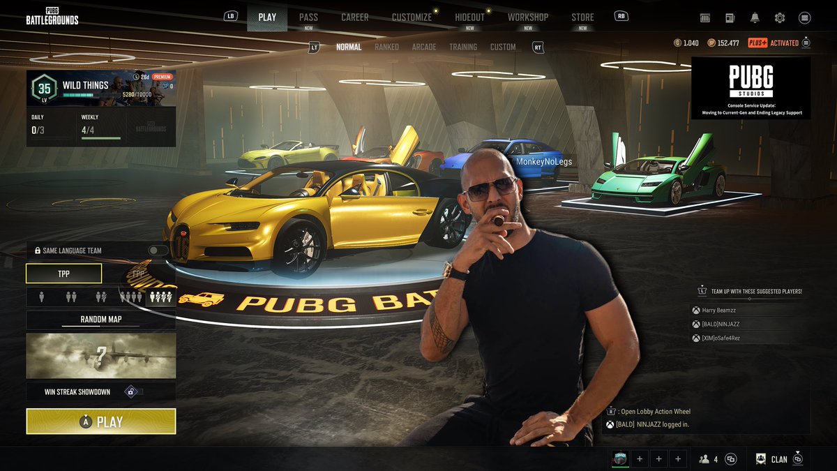 What colours your Bugatti? #TopG #PUBG