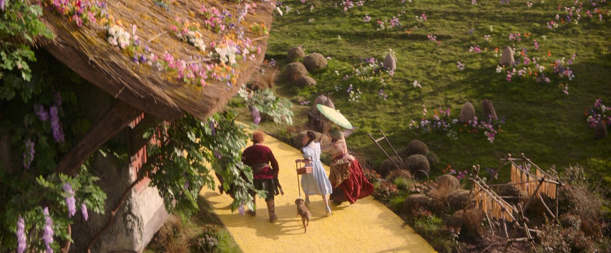 the yellow brick road.