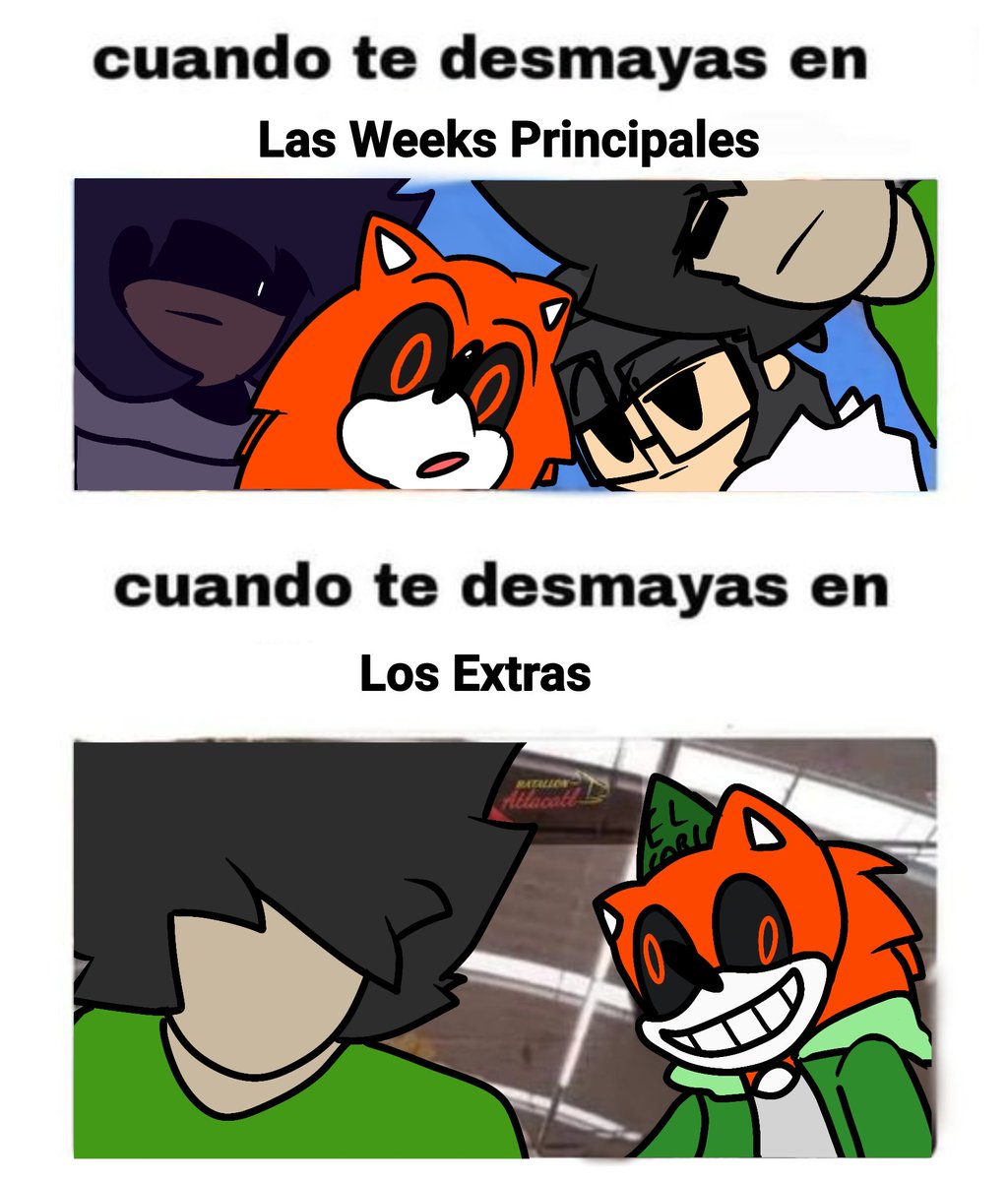 Te imaginas despertarte enfrente de unos Weyes con pelos raros y un Sonic. 
Ya ya ya que miedo 😨.