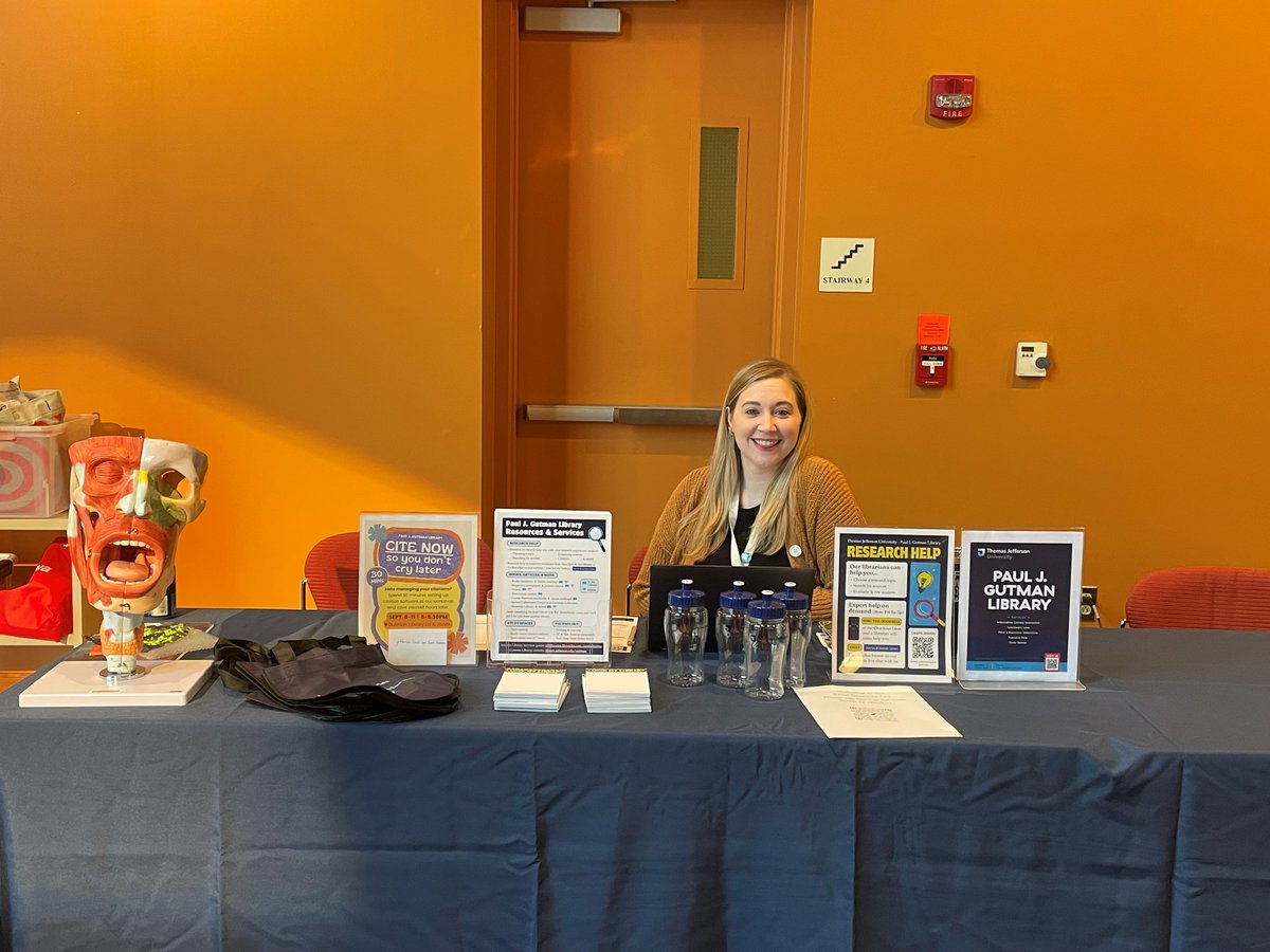 GutmanLibrary's tweet image. 👋 Hey there, Rams! We can&apos;t wait for a new year with @JeffersonUniv students -- don&apos;t forget we&apos;re always here for a quiet place to study, course materials &amp;amp; resources, help with your research, and more. You got this, and we&apos;re here to help!