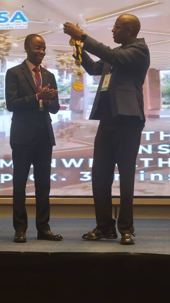 Our founding Chairman accepted the mantle of COECSA president.
Congratulations Dr Simon Arunga MD PhD Chairman, Dr Arunga's Eye Hospital