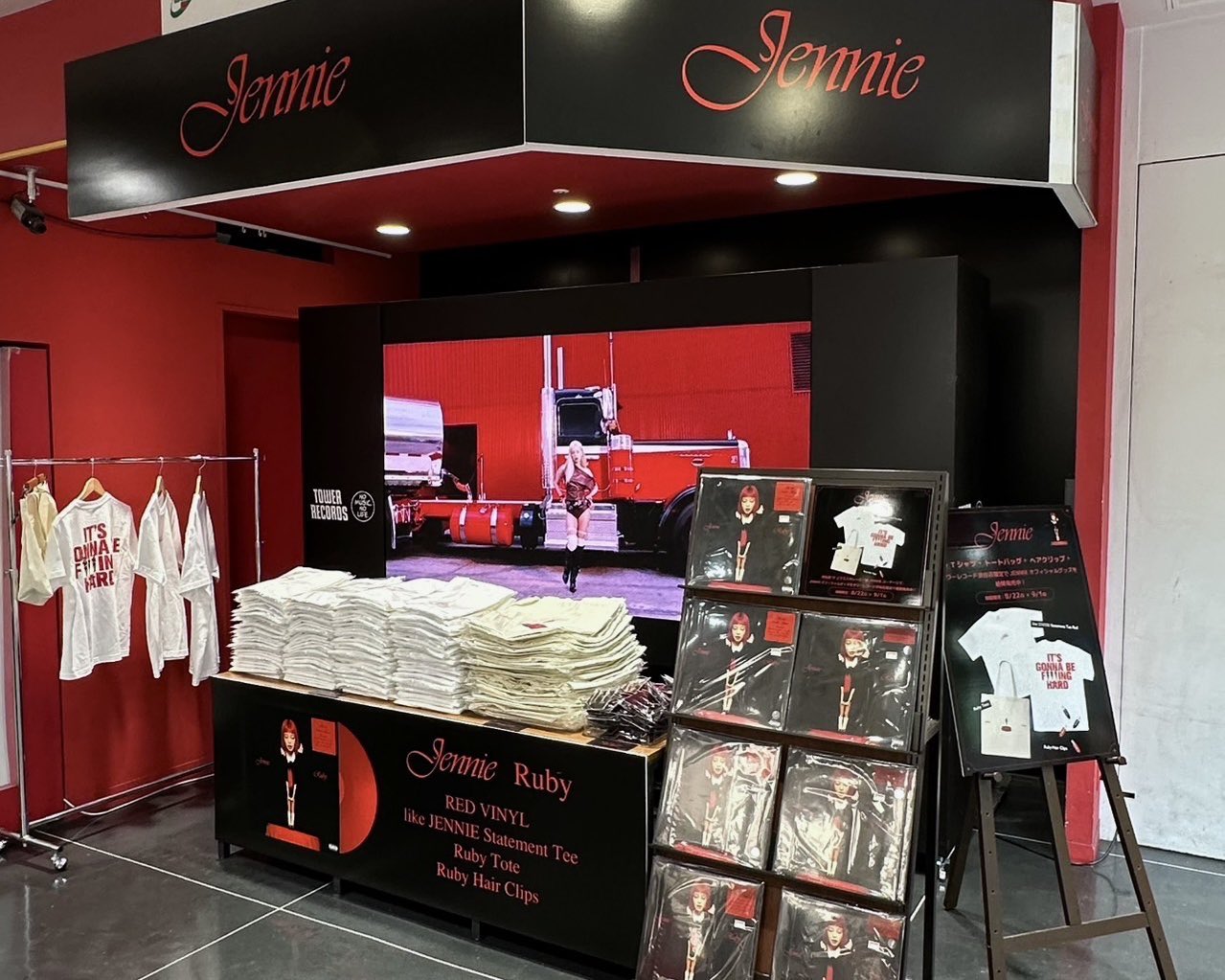 BLACK PINK ジェニ Ruby Tote トートバッグ BLACK PINK ジェニ Ruby Tote トートバッグ RUBY TOTE BAG