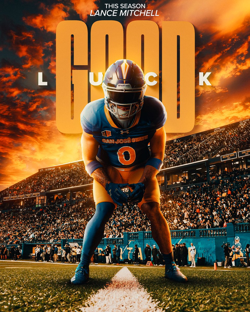Thank you <a href="/SanJoseStateFB/">San José State Football</a> 🙏