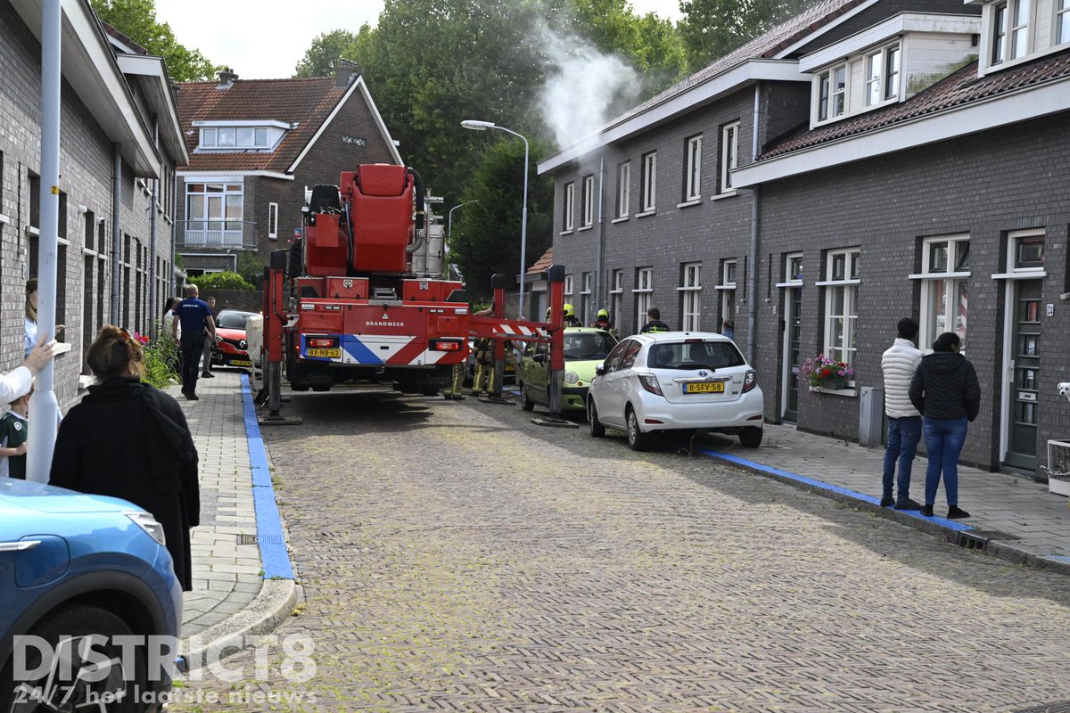 Brand uitgebroken in woning