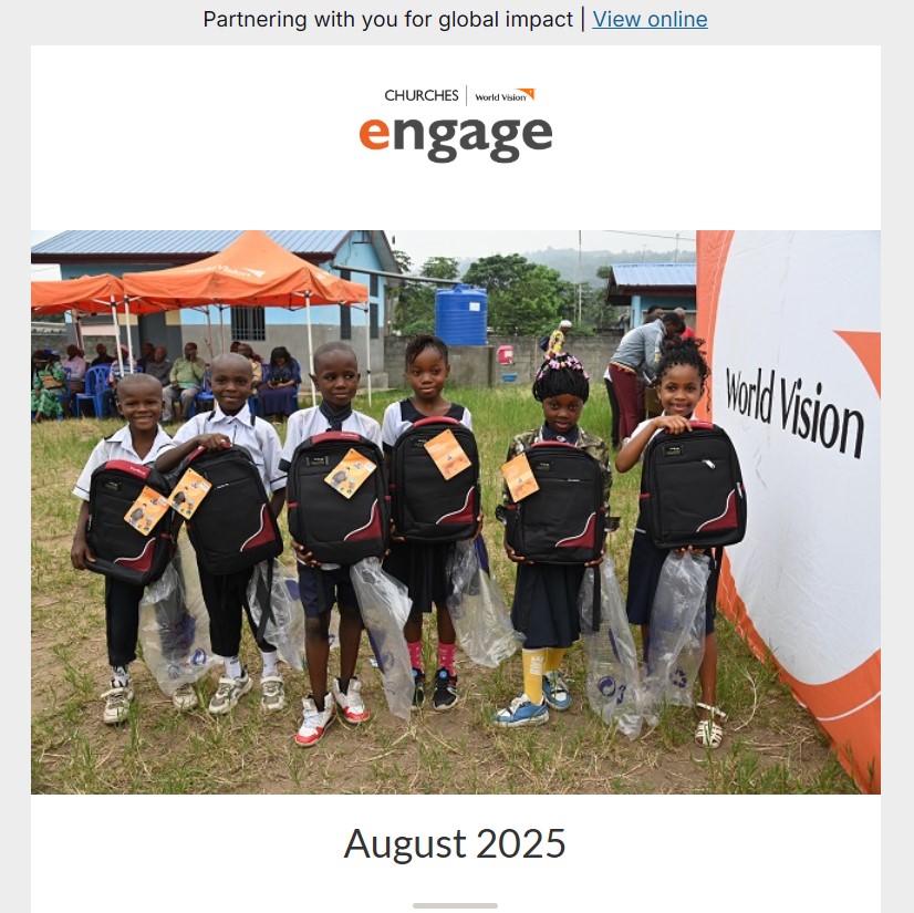 🙌The August edition of our Engage Newsletter for church leaders is now out!🙌 IN THIS ISSUE:➡

🎒More Than a Backpack
🏃‍♂️Are You Running on Empty? 
🙏Bringing Hope to Uganda:
🌅Finding Your Rhythm of Rest

Read it HERE: bit.ly/4lJH19Z