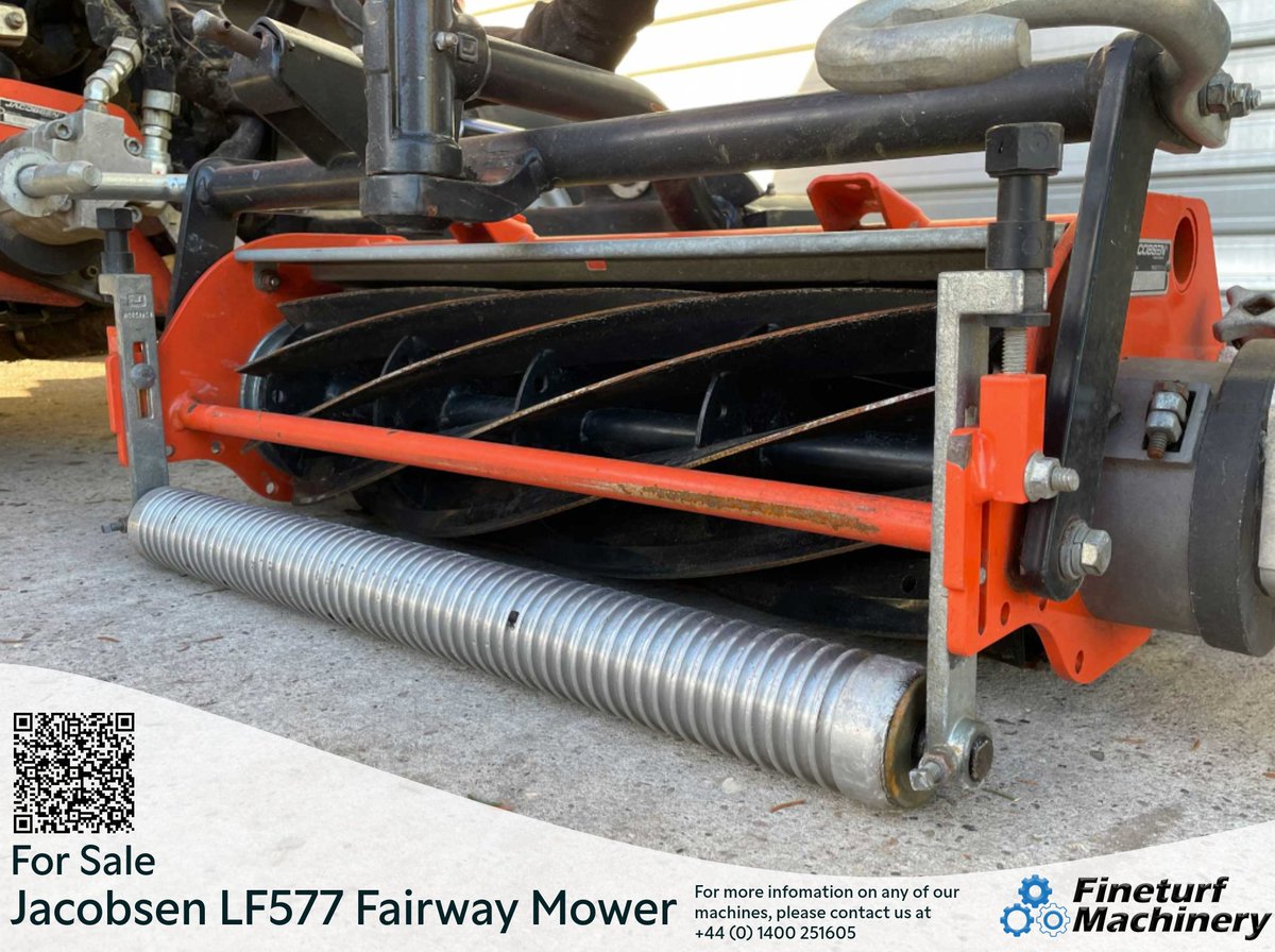 For Sale: Jacobsen LF577 Fairway Mower      

Learn more about this machine: fine-turf.co.uk/groundcare-mac…………………      

For more information contact us at +44 (0)1400 251605 #fairwaymower #landscaping #golfcoursemaintenance #jacobsen