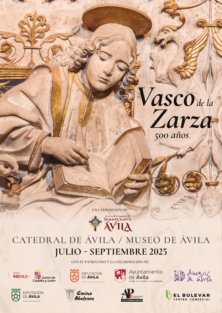 Eulogio M. Rguez. (@eulogiomr) on Twitter photo Ni un solo cartelón a la puerta de la <a href="/CatedralAvila/">Catedral de Ávila</a> de la exposición de Vasco de la Zarza, por no hablar de la inexistente promoción en medios; así nos va.
#arte #art #escultura #Avila
<a href="/arteviajero_com/">ArteViajero</a> Ni un solo cartelón a la puerta de la <a href="/CatedralAvila/">Catedral de Ávila</a> de la exposición de Vasco de la Zarza, por no hablar de la inexistente promoción en medios; así nos va.
#arte #art #escultura #Avila
<a href="/arteviajero_com/">ArteViajero</a>