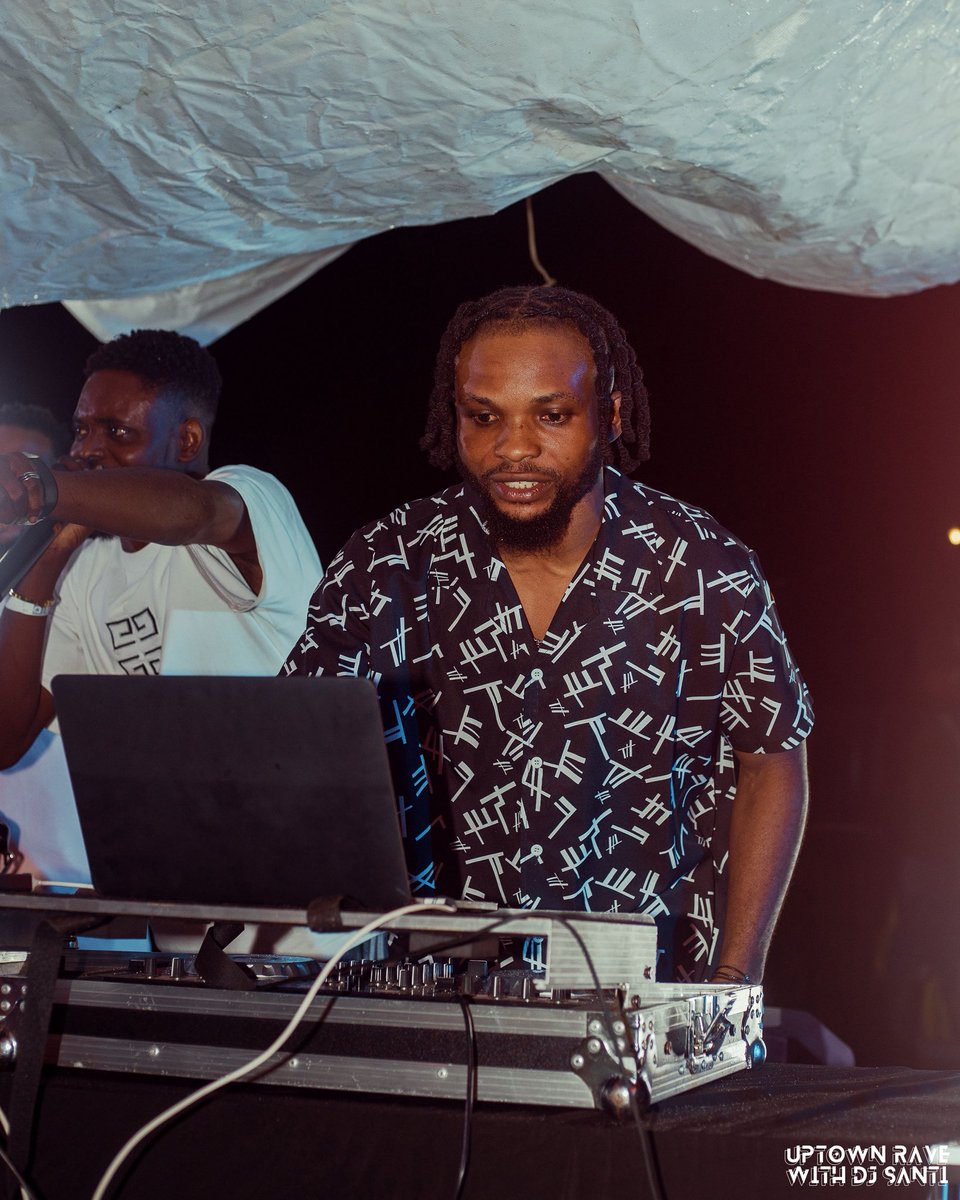 Shoutout to everyone who turned up for #UPTOWNRAVEWITHDJSANTI — even in the rain, the vibe never died! 🌧🔥 we go again soon, stay with me!! 🙏❤️