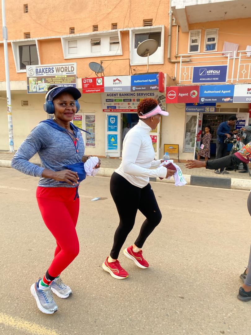 Energy unity mountain 🏔️the shake out run gulu city was just a taste of what to come at the
#TuskerLiteRwenzoriMarathon 
@Rwenzorimarathon
@marimasipho
@amoswekesa