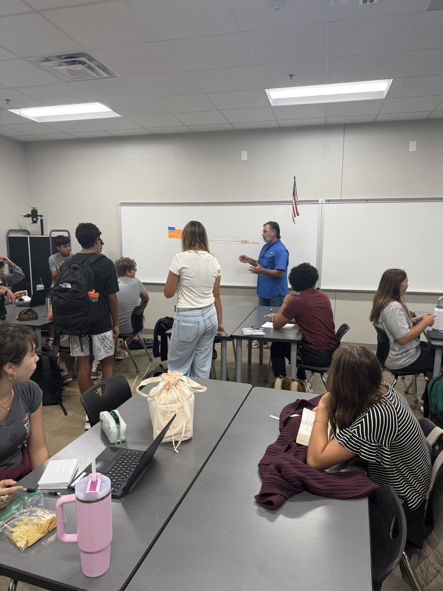 Thank you Mr. Martelli for explaining the purpose of Post Tension Cables in concrete foundations to DHS Tennis! <a href="/dhs_looney/">Angela Looney</a> <a href="/dhs_PackPress/">Pack Press</a> <a href="/DavenportWolves/">DHS Wolves Athletics</a> <a href="/jeffstracener/">Jeff Stracener</a>