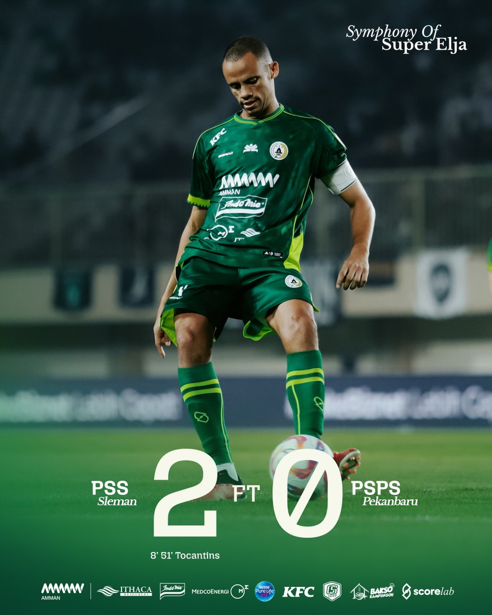 PSS (@pssleman) on Twitter photo Full Time: PSS 2-0 PSPS
#PSS #SymphonyOfSuperElja #VivaLaPSS #PSSday Full Time: PSS 2-0 PSPS
#PSS #SymphonyOfSuperElja #VivaLaPSS #PSSday