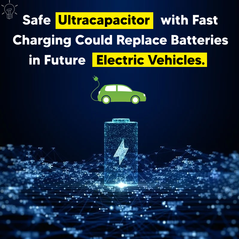 Ultimately, while batteries remain the primary energy source for EVs, ultracapacitors are more likely to be integrated as a complementary technology rather than a full replacement.
