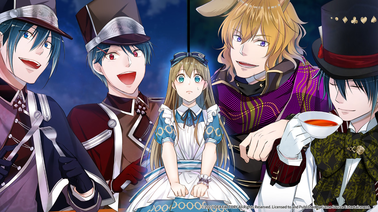も*】様 手描きイラスト　アリス　＊スペード 描き下ろし アリス アクリルマルチキーホルダー ウェディング
