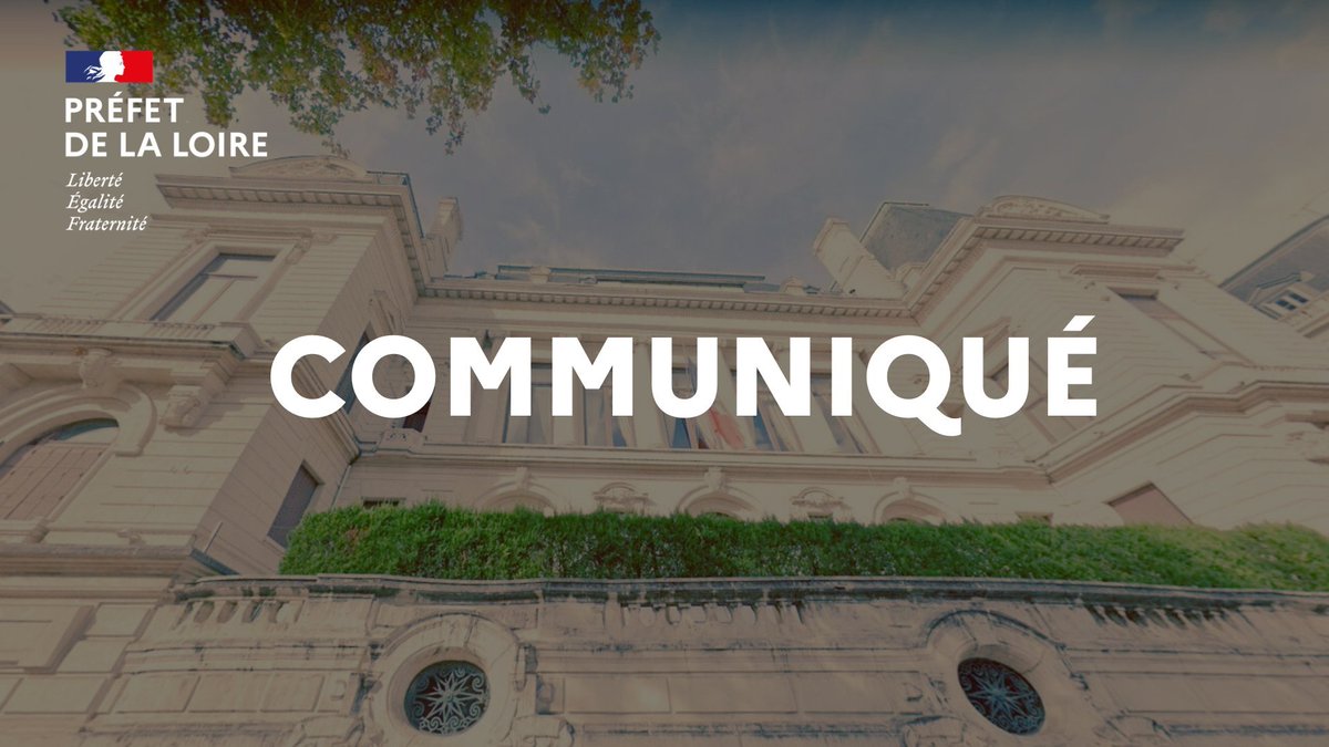 Image de Préfet de la Loire - [Communiqué de presse] Aggravation de la situation de #sécheresse : la préfecture de la #Loire passe