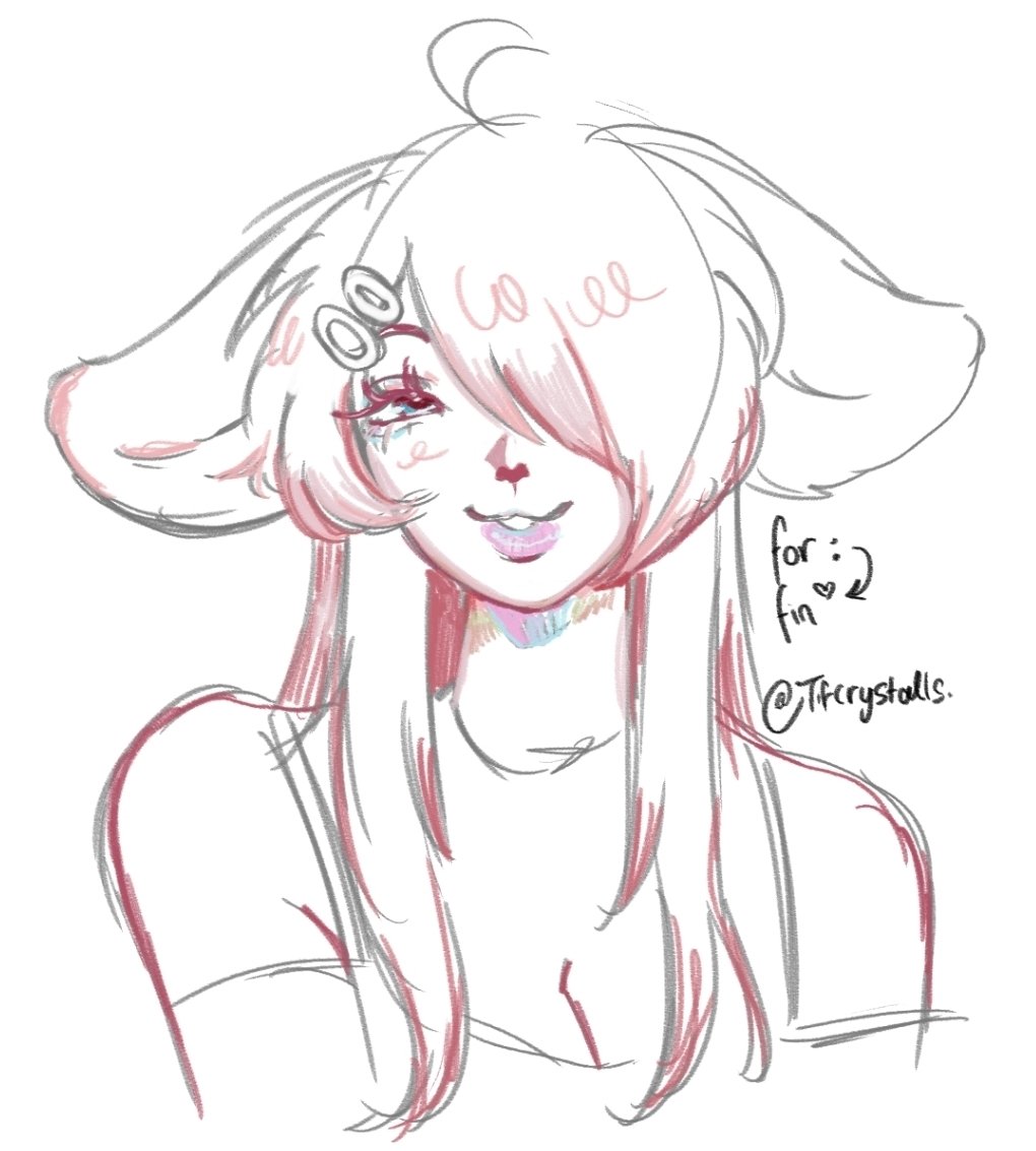 Ayyy i reached my goal of 150 followers!!! Thank you so much everyone!! Heres a silly sketch i did for someone!!