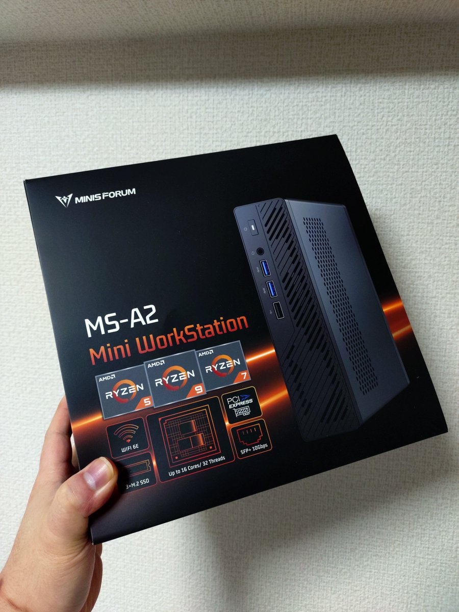 yon2500's tweet photo. 新しいESXi用PC https://t.co/UP8gVbQI5N