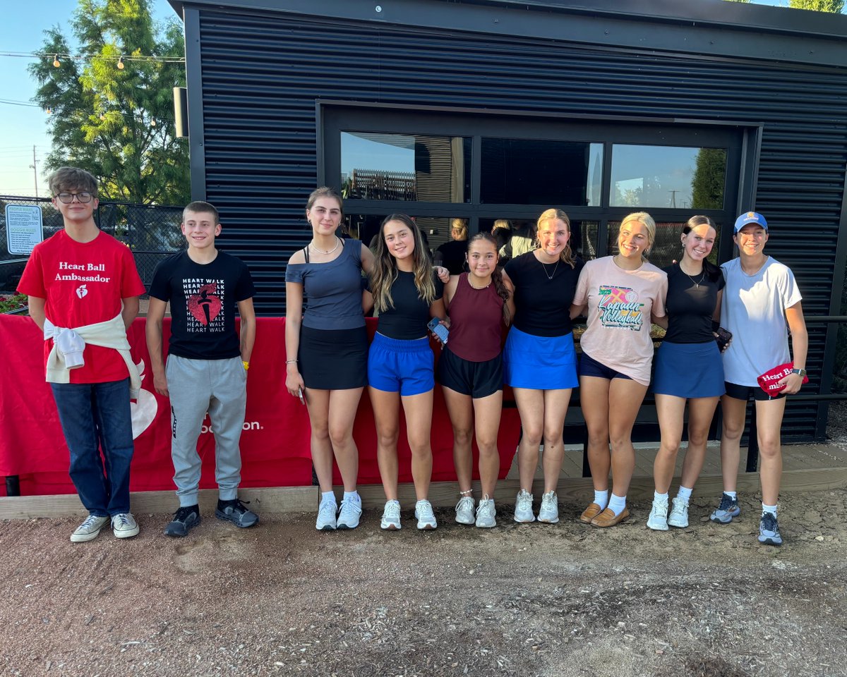 ❤️✨ Kicking off the school year with our new class of Wichita Heart Ball Ambassadors! ❤️✨

These high school students are leading the way in the fight against heart disease and stroke, and we are excited to see where the year takes them!