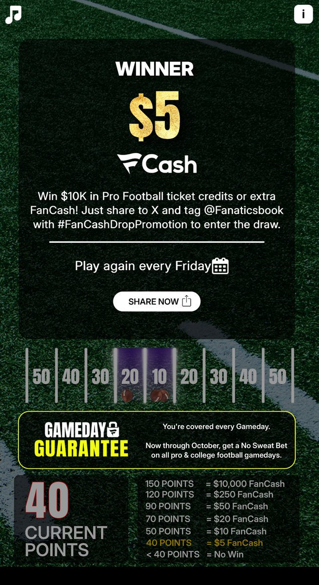 Tricia Vida (@thedish1016) on Twitter photo Play the #FanCashDropPromotion today
<a href="/FanaticsBook/">Fanatics Sportsbook</a> thank you!! fanatics.onelink.me/5kut/p6fykbjo Play the #FanCashDropPromotion today
<a href="/FanaticsBook/">Fanatics Sportsbook</a> thank you!! fanatics.onelink.me/5kut/p6fykbjo
