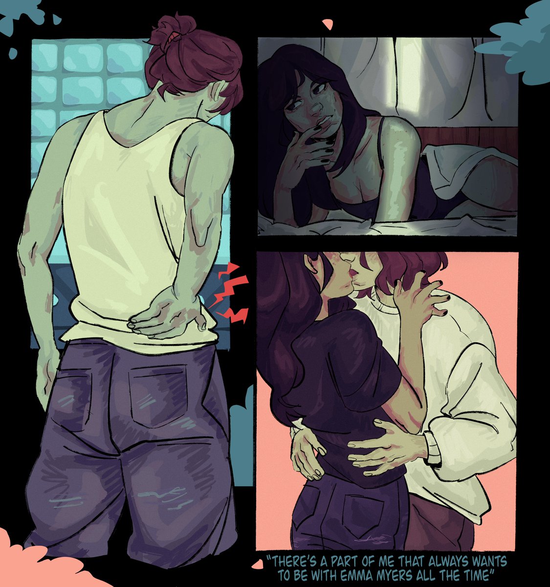 artmaars's tweet image. jemma romcom… pls #wenclairstays