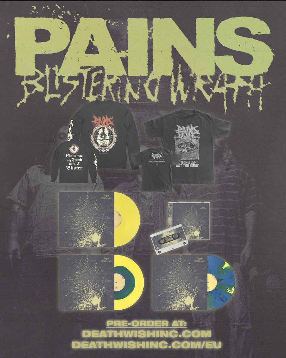 PAINS (@painsusa) on Twitter photo It feels impossible to get any real engagement on here but we just dropped a brand new EP on <a href="/twelvegaugehc/">Twelve Gauge Records</a> you should all listen to.
It’s called Blistering Wrath, 3 brand new songs from Pains.
Anti-imperialist
Anti-AI
Anti-bad riffs
For us, this is just the beginning… It feels impossible to get any real engagement on here but we just dropped a brand new EP on <a href="/twelvegaugehc/">Twelve Gauge Records</a> you should all listen to.
It’s called Blistering Wrath, 3 brand new songs from Pains.
Anti-imperialist
Anti-AI
Anti-bad riffs
For us, this is just the beginning…
