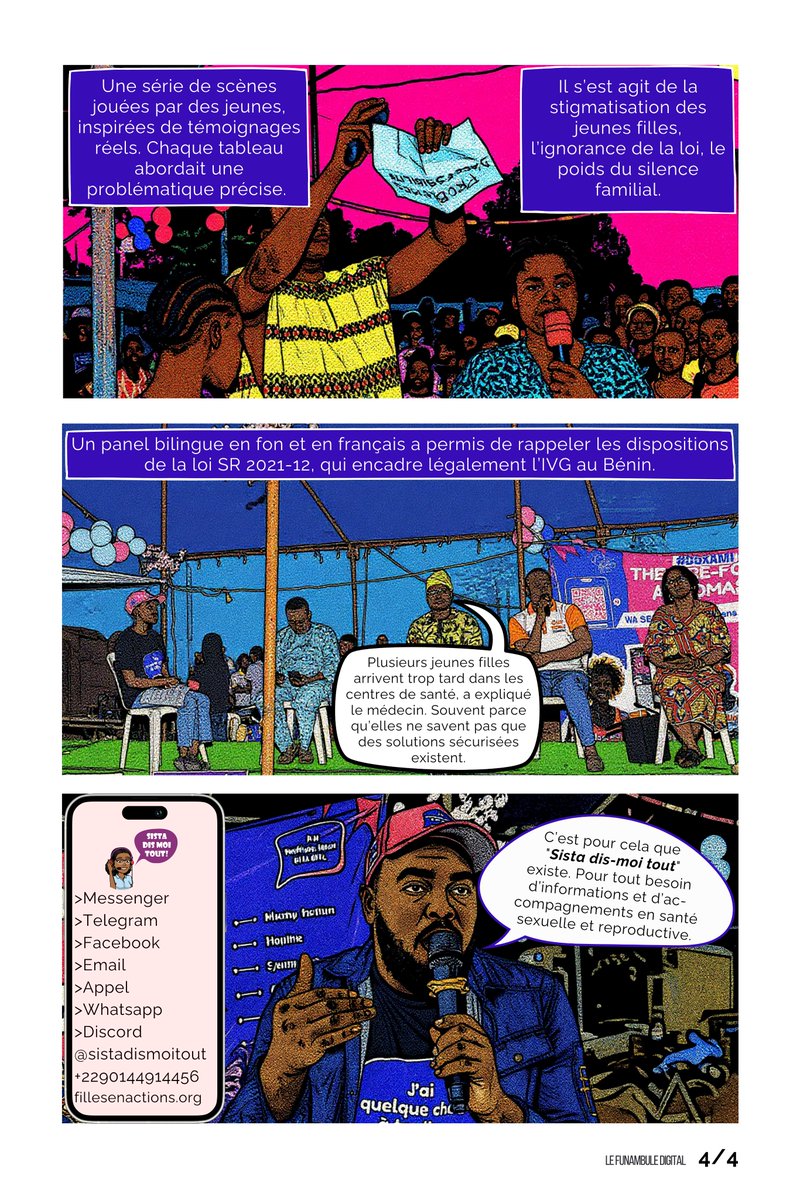 🏠 TO TCHÉ WA DOXAMI : Le Théâtre - Forum de discussion Adultes &amp; Jeunes sur la Loi SR 2021-12. 
 
🎞️ 🖼️: Retrouvez les Productions signée Midopkè René, Créateur de Contenus, ayant brillamment couvert le Théâtre Forum DOXAMI et valorisé les instants phares. 

Likez, Commentez et