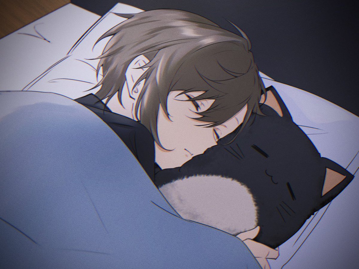 いっぱい休息してねのらくがき😪