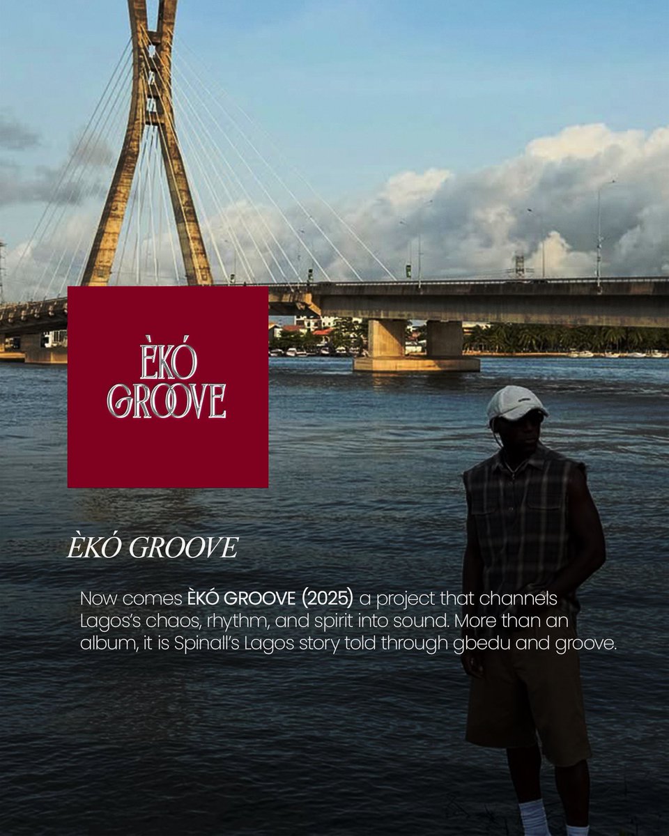 From bridging Nigeria's biggest voices to connecting sounds across East &amp; Southern Africa, his albums have charted a journey of evolution, collaboration, and global reach.

Now, with ÈKÓ GROOVE (2025), Spinall turns Lagos itself into sound and is about to take us on a Journey.