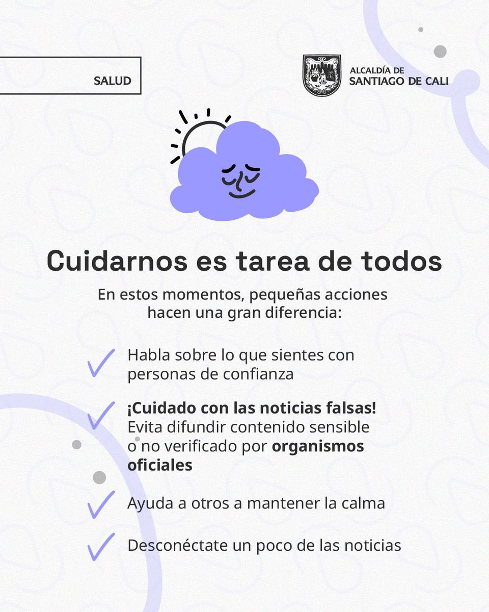 Secretaría de Salud Pública de Cali tweet media