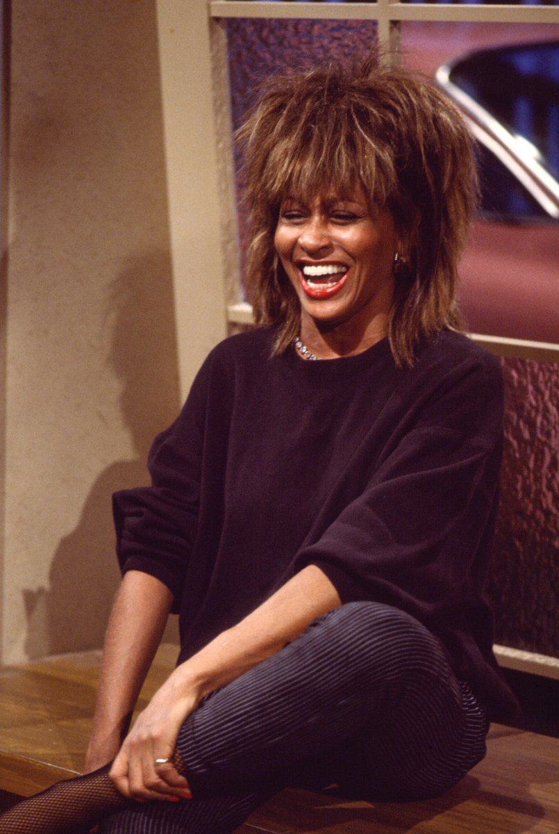 tinaturner's tweet photo. On this day in 1984, Tina was interviewed for MTV in NYC. 

📸: Getty Images. https://t.co/8UDosS54Hx