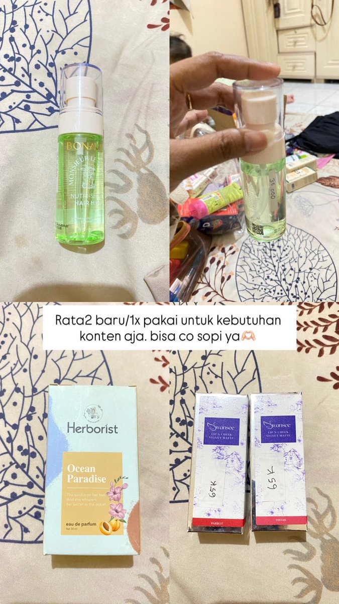 Ameleeey's tweet photo. Ayoo guys di adopt anak2ku, ini ori ya dan ed aman bangetttt di 2028, kujual murah dibawah harga marketplace karena ini dari endorse/reward affiliate ku, bisa co 🍑 pengiriman dari bogor yaa 
#wts #wtsskincare #wtsmakeup https://t.co/xh4jQ50chH