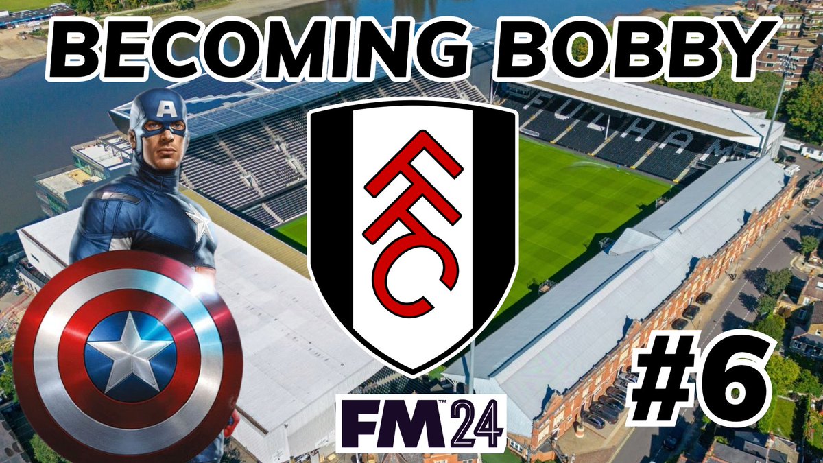 NEW EPISODE ALERT

Captain America arrives just in time to help us!

youtu.be/tRr6hgliDZQ

#FM24 #footballmanager #Fulham