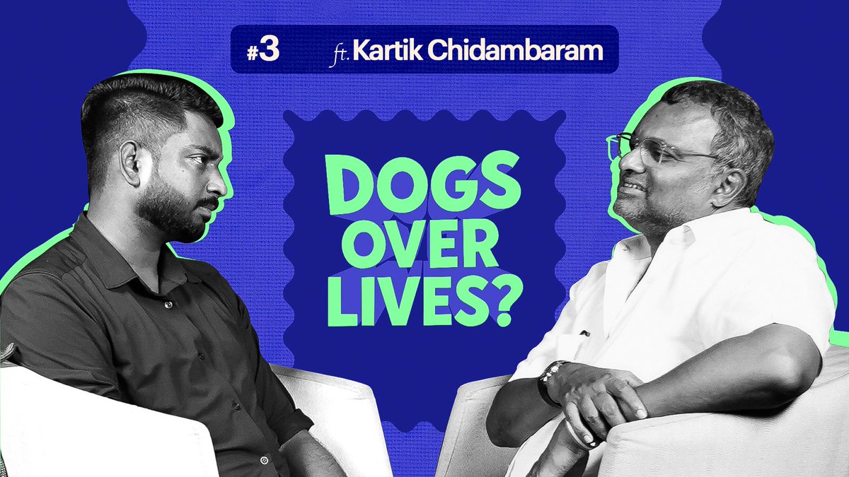 Sharan Setty (@sharansetty2) on Twitter photo 🚨 Ep. 03 is out!
Sivaganga MP Karti Chidambaram joins me on Bodh to speak bluntly about politics, freebies, bureaucracy & even the stray dog menace.
🎥 Watch here: youtu.be/f6m8wgaEwaI
<a href="/KartiPC/">Karti P Chidambaram</a> 🚨 Ep. 03 is out!
Sivaganga MP Karti Chidambaram joins me on Bodh to speak bluntly about politics, freebies, bureaucracy & even the stray dog menace.
🎥 Watch here: youtu.be/f6m8wgaEwaI
<a href="/KartiPC/">Karti P Chidambaram</a>