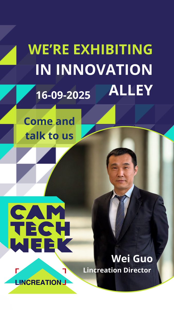 LincreationUk's tweet image. #camtechweek