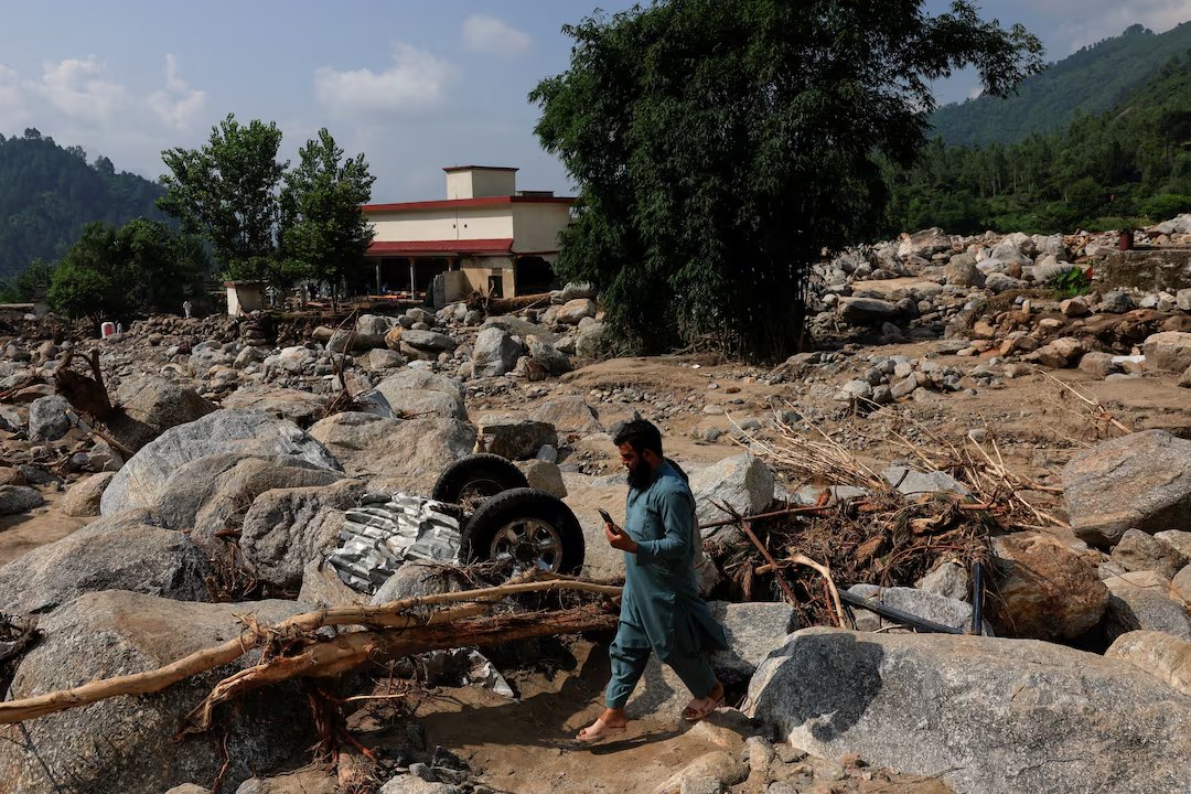 Pakistan floods: Wedding celebrations turned into 24 funerals.